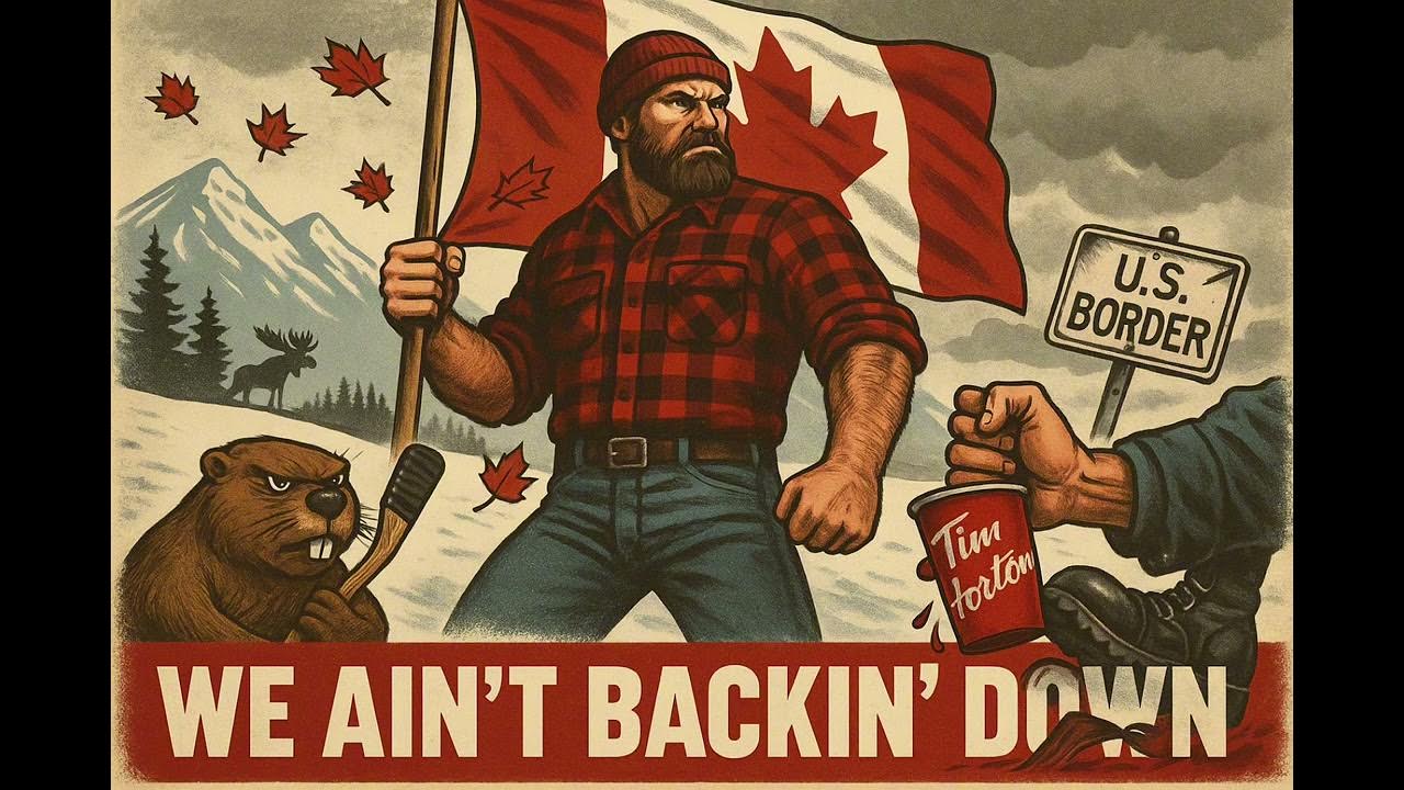 darbyTL's tweet card. We Ain’t Backin’ Down | #canada #procanada