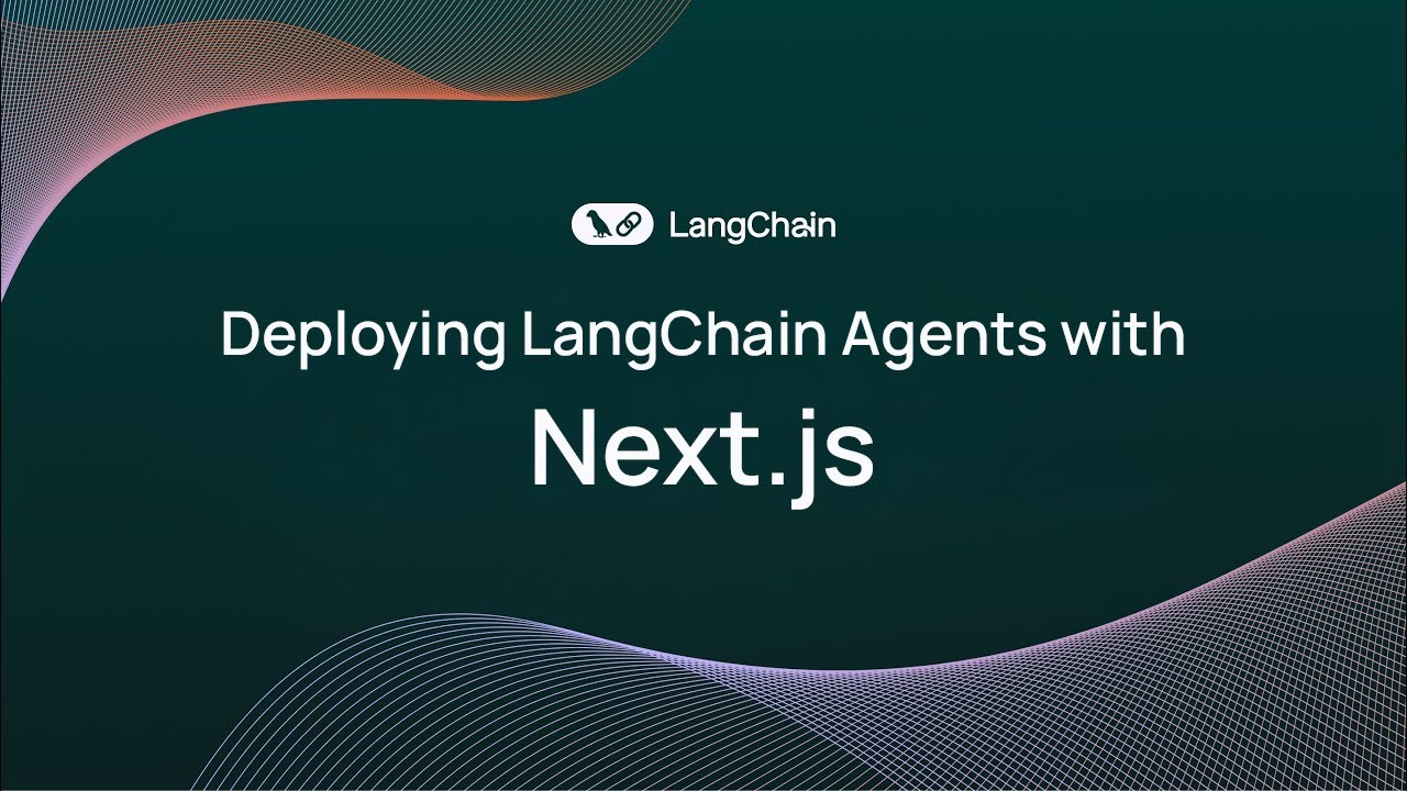 LangChainAI's tweet card. Build a Streaming LangChain Agent in Next.js with useStream
