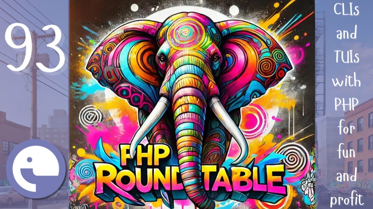 PHPRoundtable's tweet card. 093: PHPRoundtable September 2024 - CLIs and TUIs with PHP for fun...