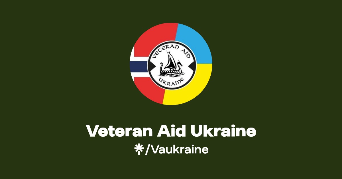 Veteransforukr1's tweet card. Norwegian veterans, providing humanitarian and military aid for Ukraine