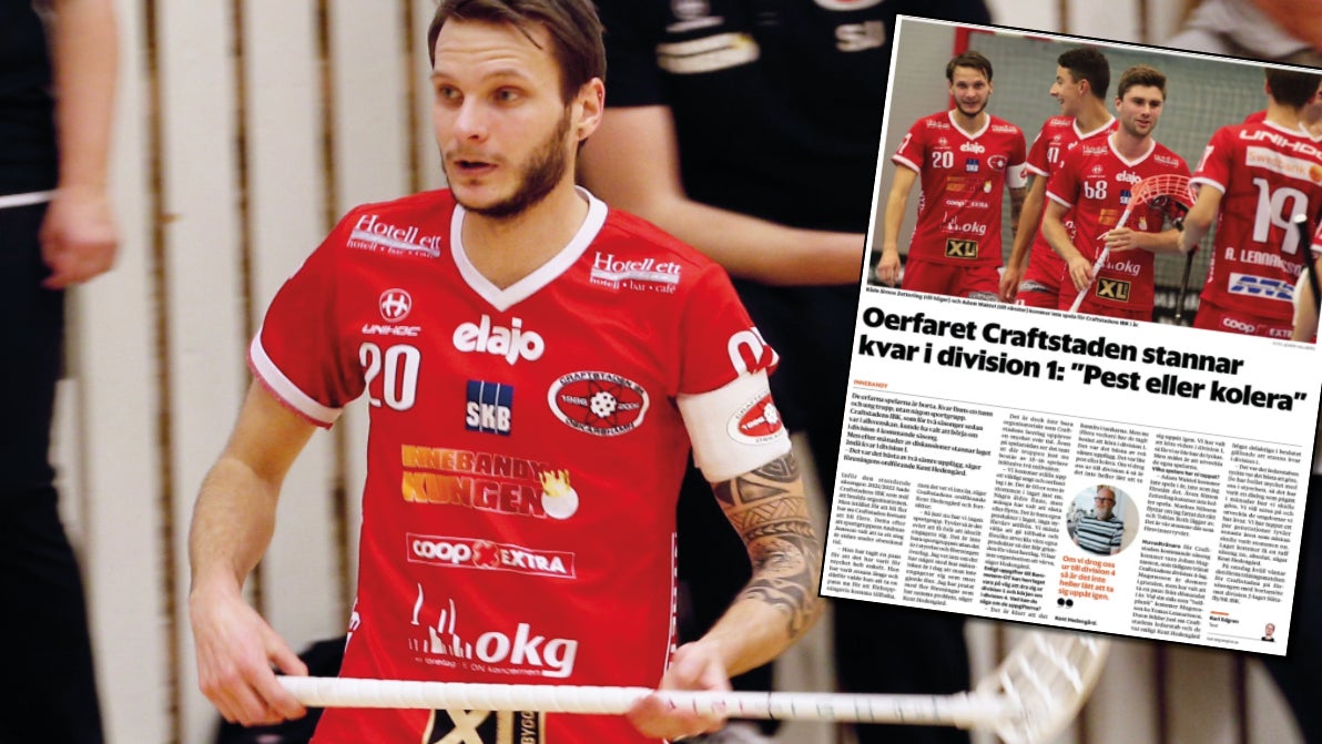 OTsporten's tweet card. Adam Waktel i stor intervju: ”Det är en pisstad egentligen.”