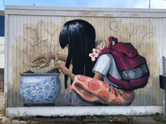 jeffpowers's tweet card. Gingerly planting for a bumper crop – street art in Beacon Hill Over the past few days, early spring has transformed to mid-summer in the Seattle area. Our cherry blossoms have reached their …