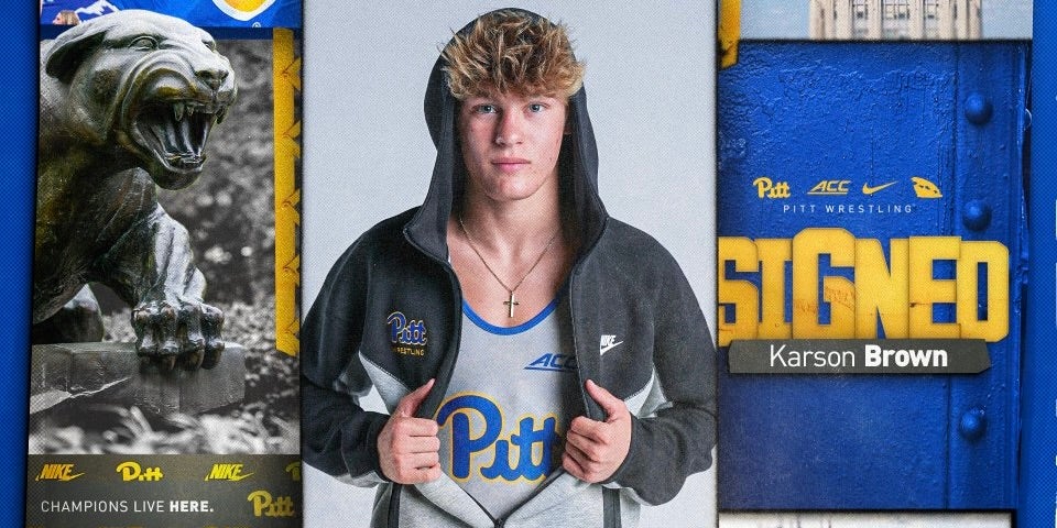 KnopsKnotes's tweet card. Pitt wrestling coach Keith Gavin signed four recruits for the 2026 recruiting class