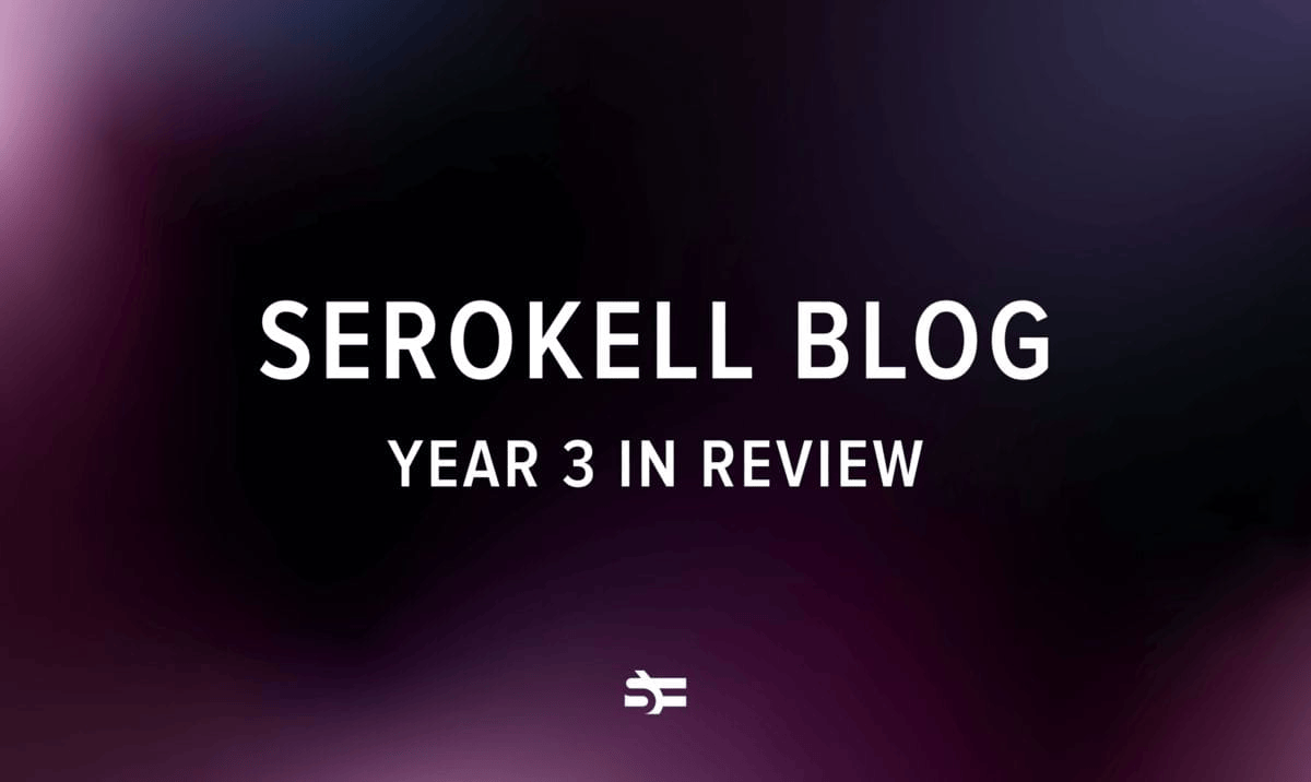 serokell's tweet card. Which were the most popular Serokell blog posts of the last year? What are our plans for the future? Find out the answers by reading our celebratory blog post.