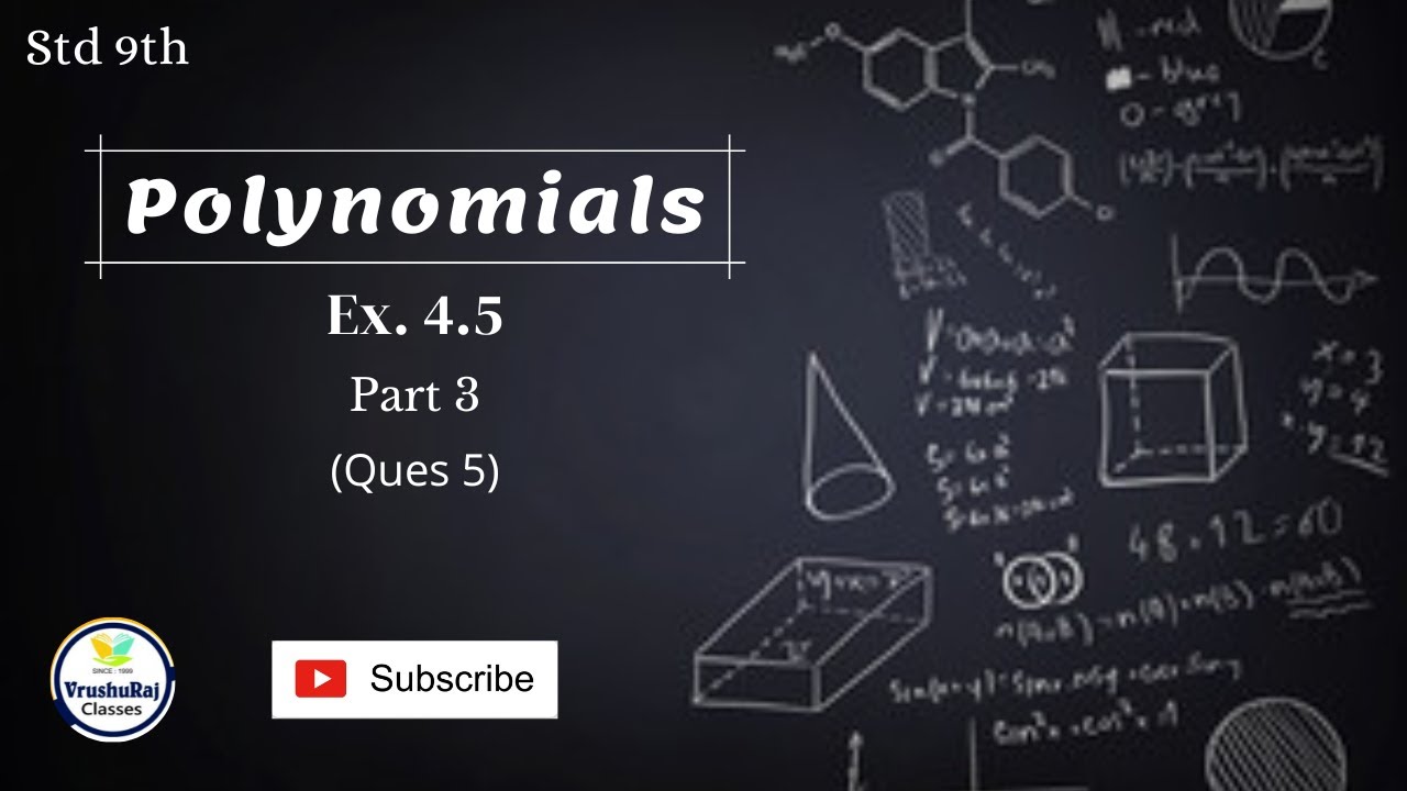 vrushalisn's tweet card. Polynomials [Ex.4.4 Part 3]