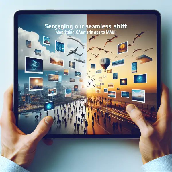 SorokaTom's tweet card. Introduction to Xamarin and MAUI EvolutionThe evolution from Xamarin to .NET MAUI marks a significant turning point in the realm of cross-platform applicat