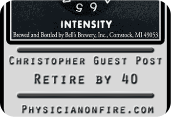 workingoptional's tweet card. Joe Udo from Retire by 40 stops by to give great answers to my 11 sets of questions. That's right, the Chrisopher Guest Post goes to eleven!