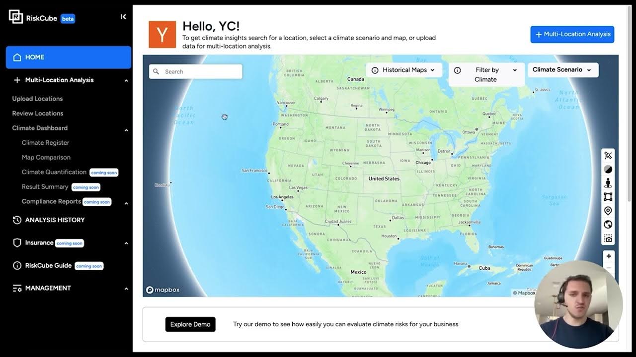 riskcube_ai's tweet card. RiskCube Demo Video