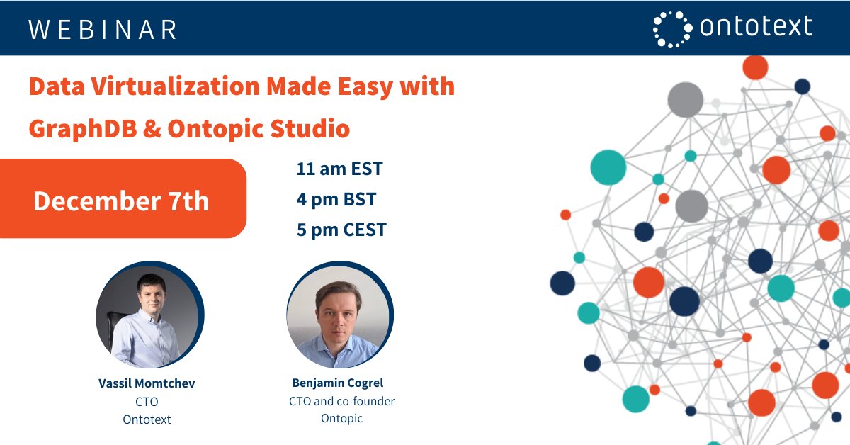 ontotext's tweet card. Learn how GraphDB and Ontopic Studio are making it easier to build knowledge graphs, get better analytics, and reduce costs!