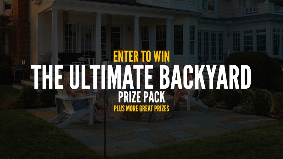woolford_chad's tweet card. I just entered to the win the ULTIMATE backyard prize pack from Cabela's Canada. You should enter too!