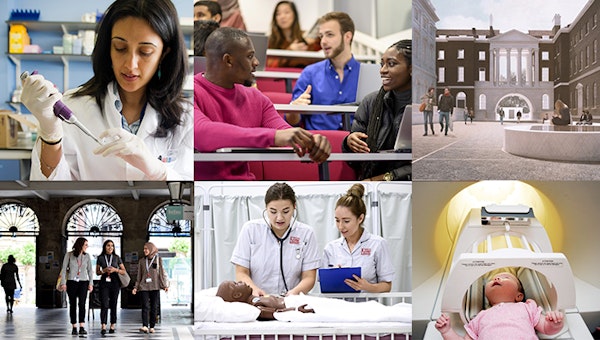 hubbubnet's tweet card. Support King's College London