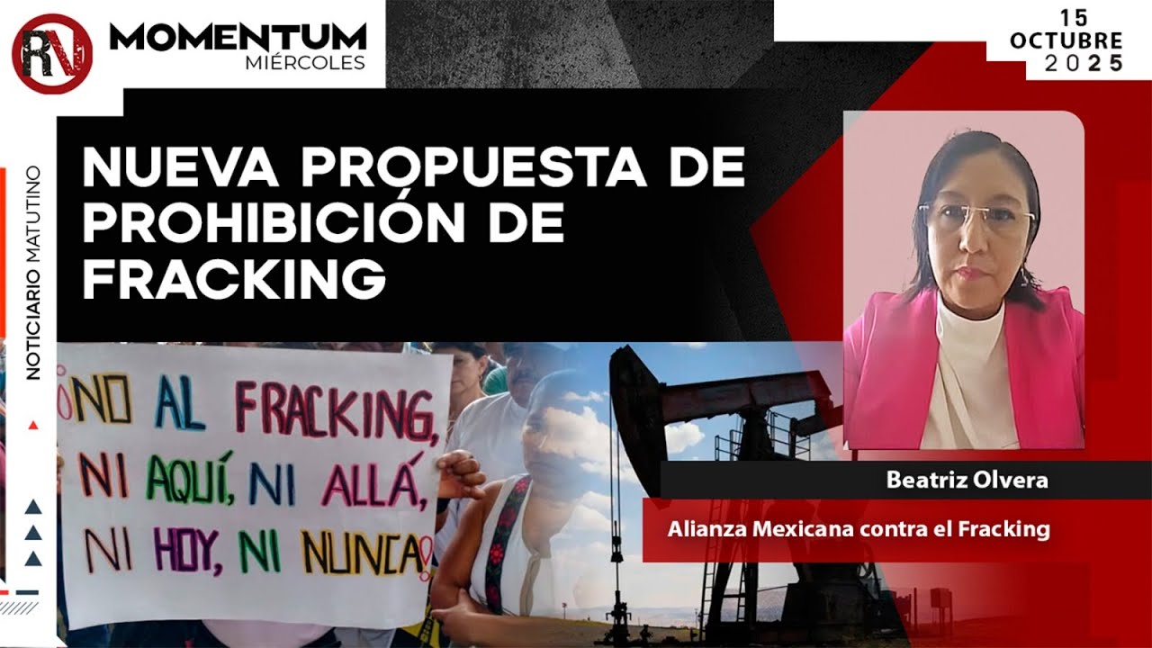Engenera_AC's tweet card. Nueva propuesta de prohibición de Fracking | Beatriz Olvera / Alianza...