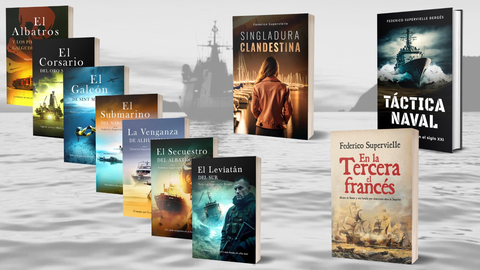 FSupervielleB's tweet card. 🎁¡Regalo 6 libros dedicados!📚 by Fede Supervielle. Hosted by KingSumo Giveaways