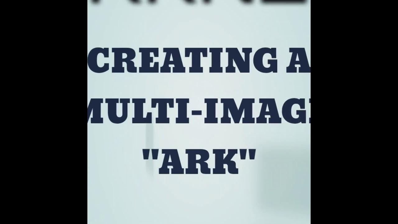 _OneF_'s tweet card. ARknet "Multi-Image" ARk