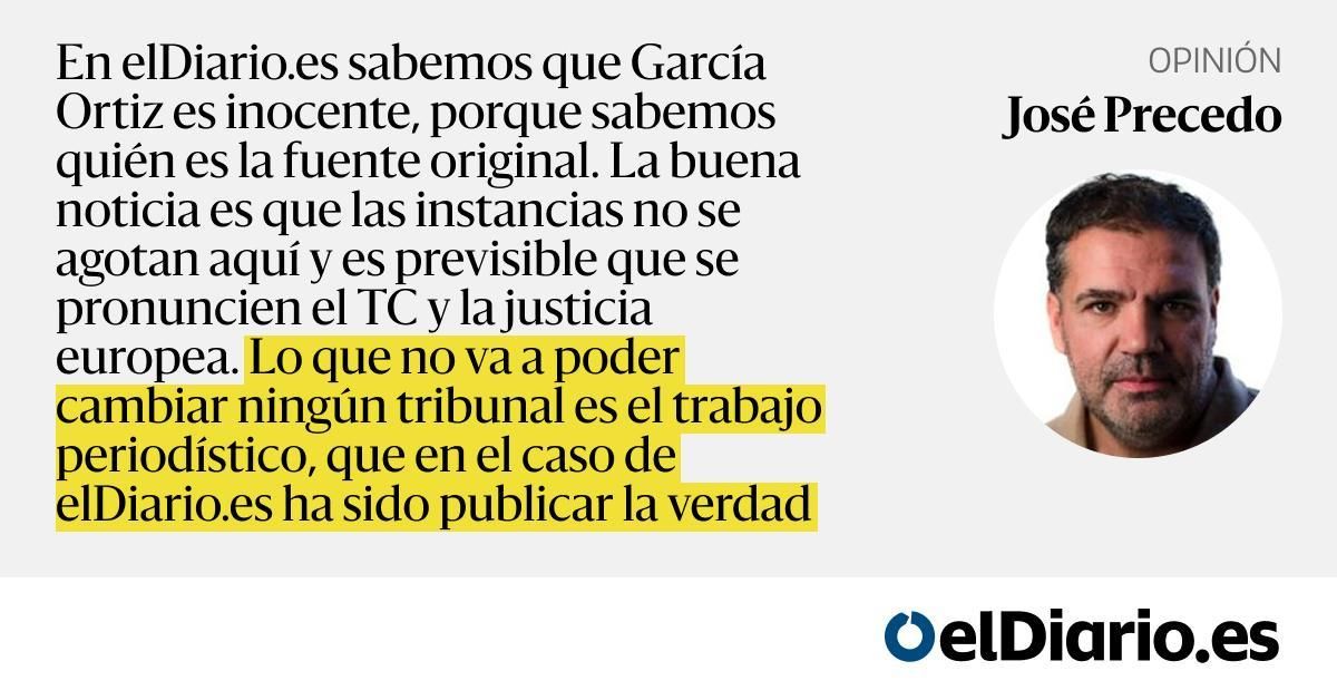 eldiarioes's tweet card. El tribunal evidenció que no trata igual a todos los testigos: Miguel Ángel Rodríguez pudo mentir e insultar a periodistas y González Amador, hacer un alegato donde se debatía entre suicidarse o huir...