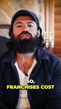 MassStash's tweet card. Why franchise businesses suck