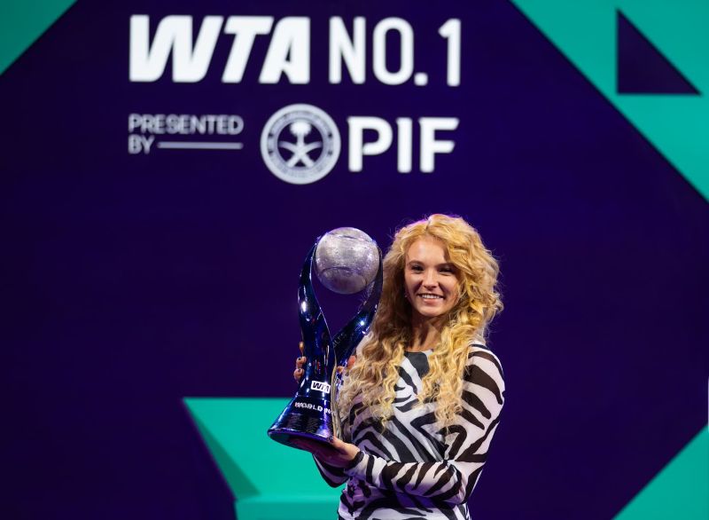 10sBalls_com's tweet card. Photo credit: WTA Katerina Siniakova’s doubles ranking record now puts her level with a living legend. The 29-year-old Siniakova has secured the WTA Year-End Doubles No.1 Ranking presented by PIF,...