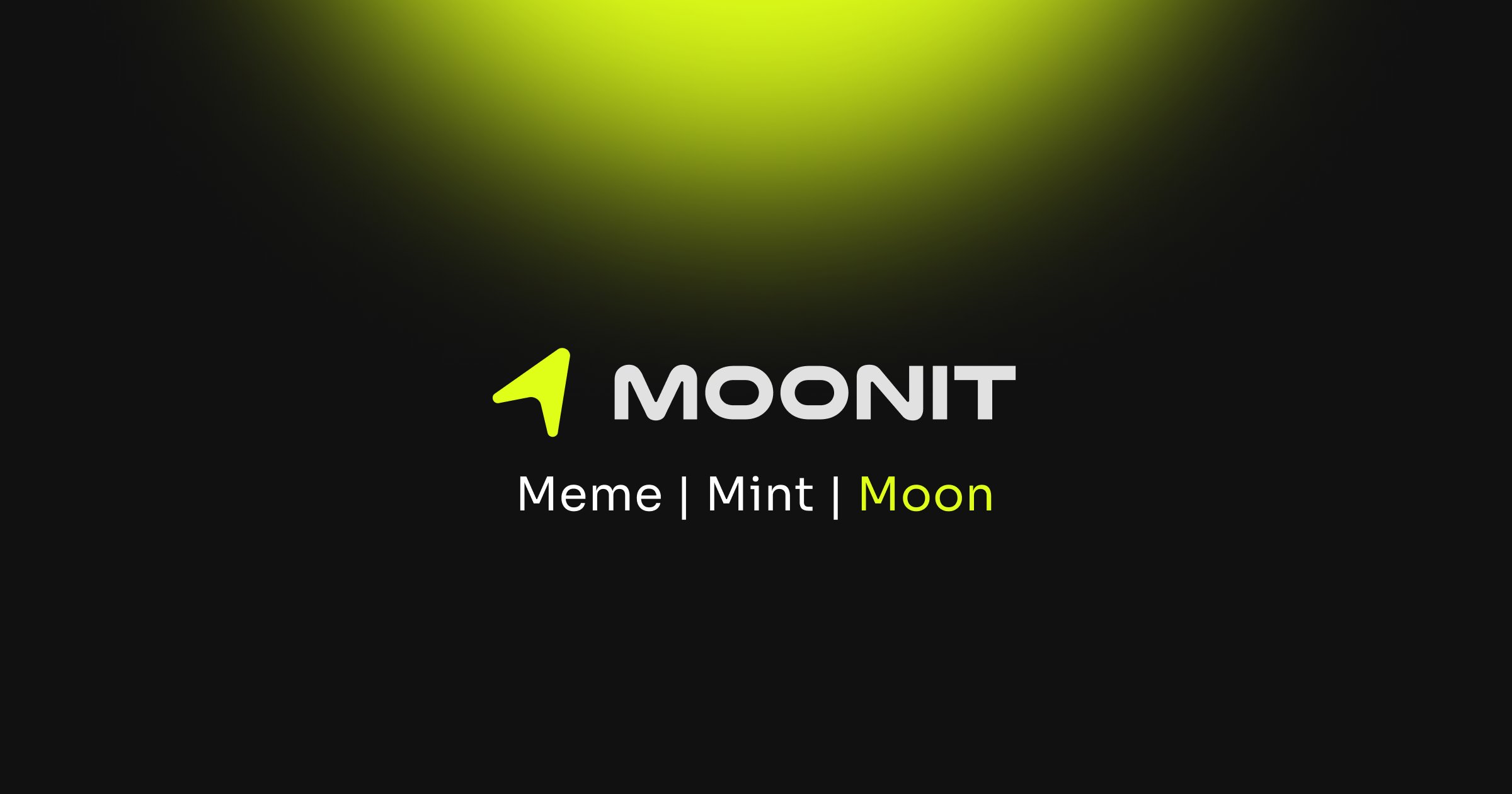 moonitcto's tweet card. meme, mint, moon. Launch your own crypto token on Solana