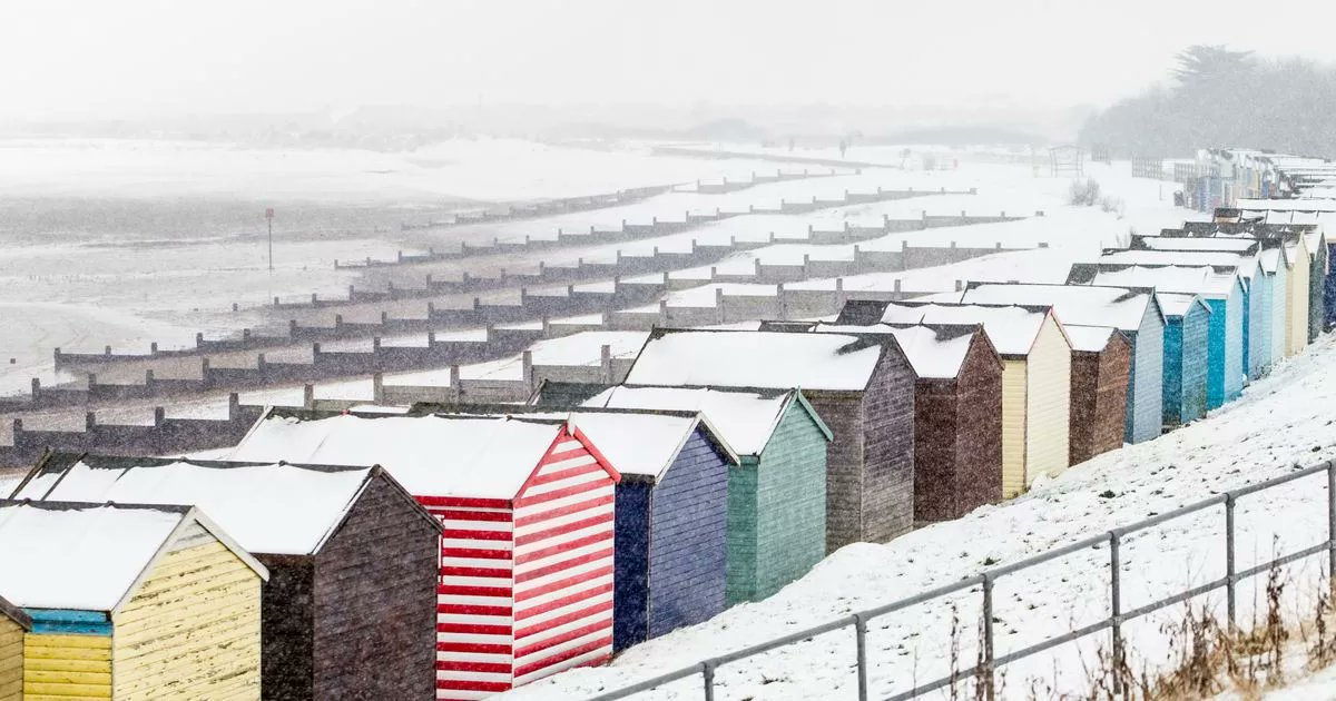 ThanetGazette's tweet card. The forecast comes after the UK seemed to have escaped winter’s bitter cold with recent almost spring-like temperatures