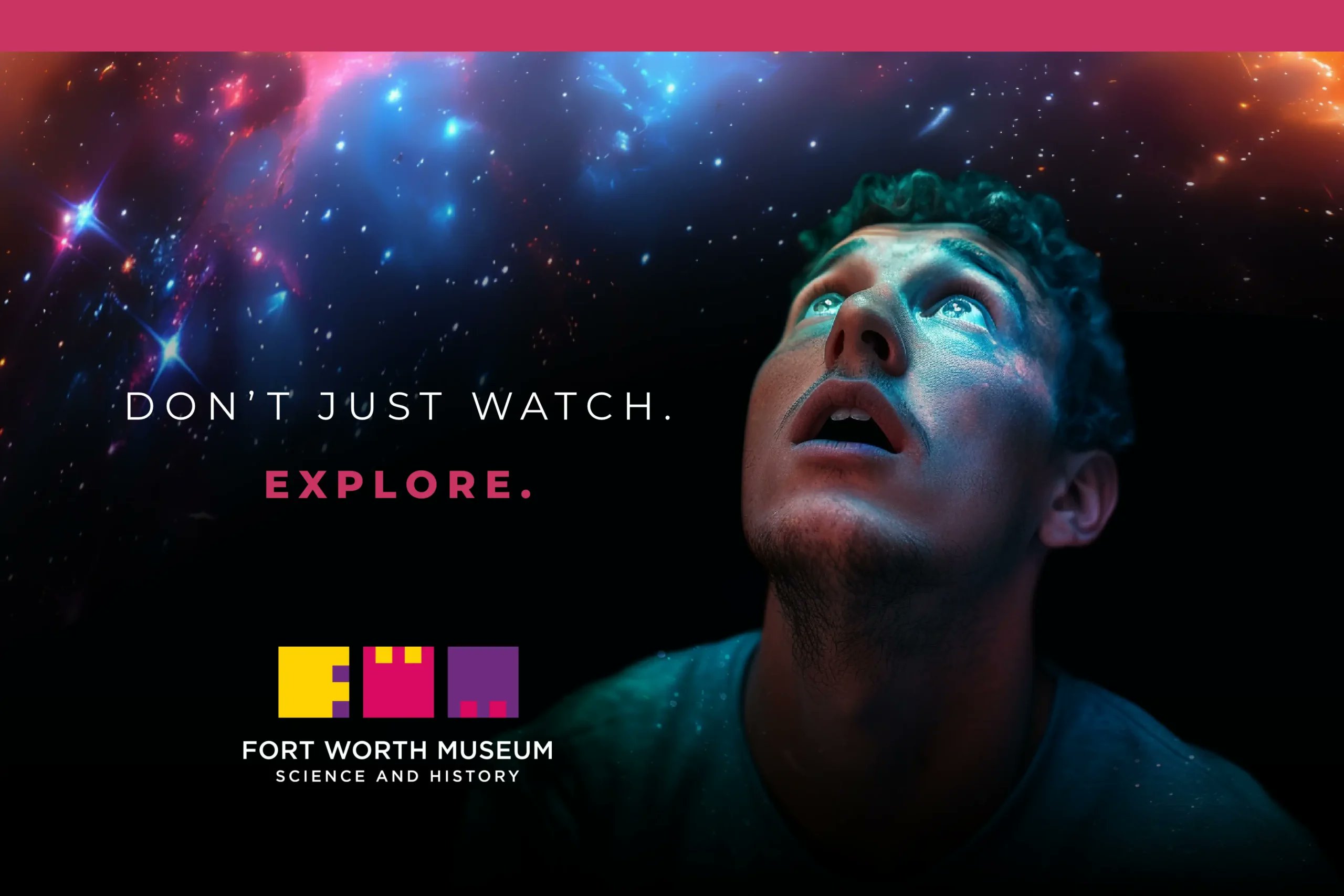 fwmsh's tweet card. Experience the largest LED dome within the Fort Worth Museum of Science and History.