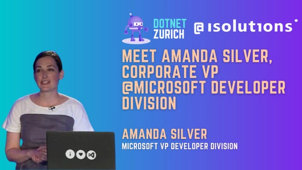 dotnetzurich's tweet card. Note: This event is Hybrid, in-person and Online, it can be followed online at https://youtube.com/live/Wnjo3BUVric Venue: The Circle 38, 8058 Zürich, iSolutions Office *