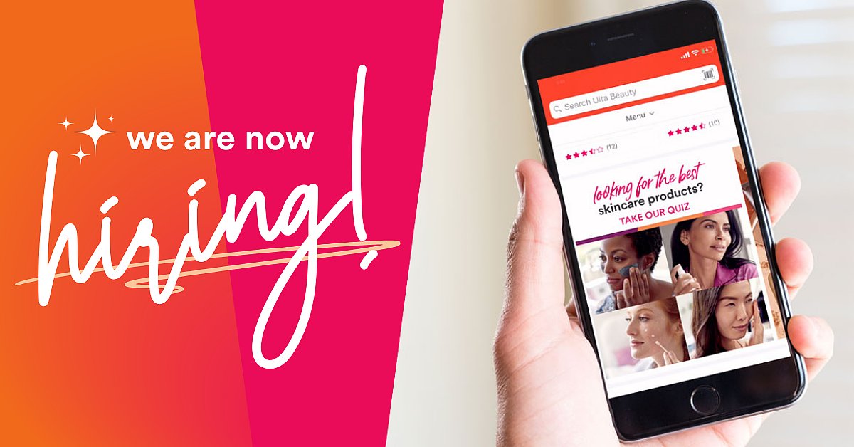 ultabeautyjobs's tweet card. We consider applications for this position on an ongoing basis. OVERVIEW Experience operational excellence. Real investment in personal and professional development. And an ability to make real and...