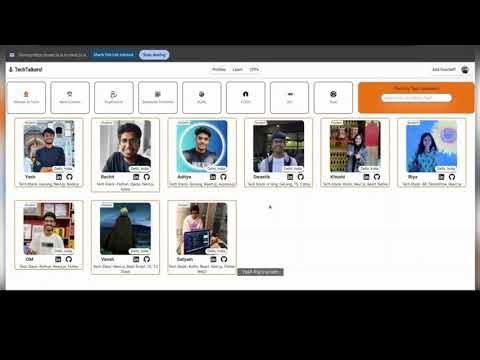 Yashrajstwt's tweet card. TechTalkers (HopperHacks 2024)