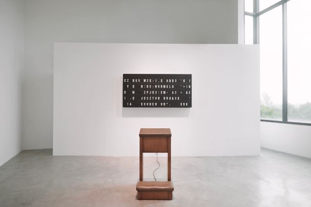 observer's tweet card. Placing new media art at the center of the fair underscores how digital culture is rewriting the rules of collecting and the marketplace around it.