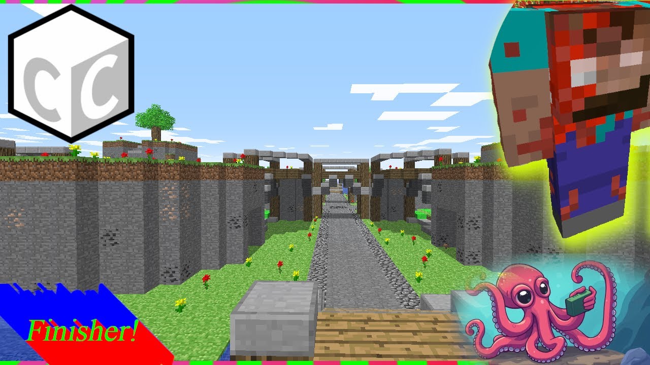 Squidygame's tweet card. Classicube – Humans vs. Zombies – Finisher!