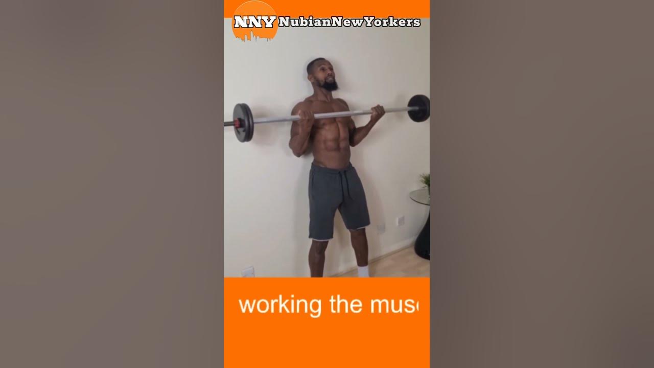 NubianNewYorker's tweet card. The Benefit Of Barbell Curls #fitnessshort