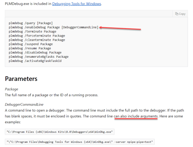 Oddvarmoe's tweet card. TL;DR Persistence can be achieved with Appx/UWP apps using the debugger options. This technique will not be visible by Autoruns. Two different approaches exists (registry keys). Listed below are th…