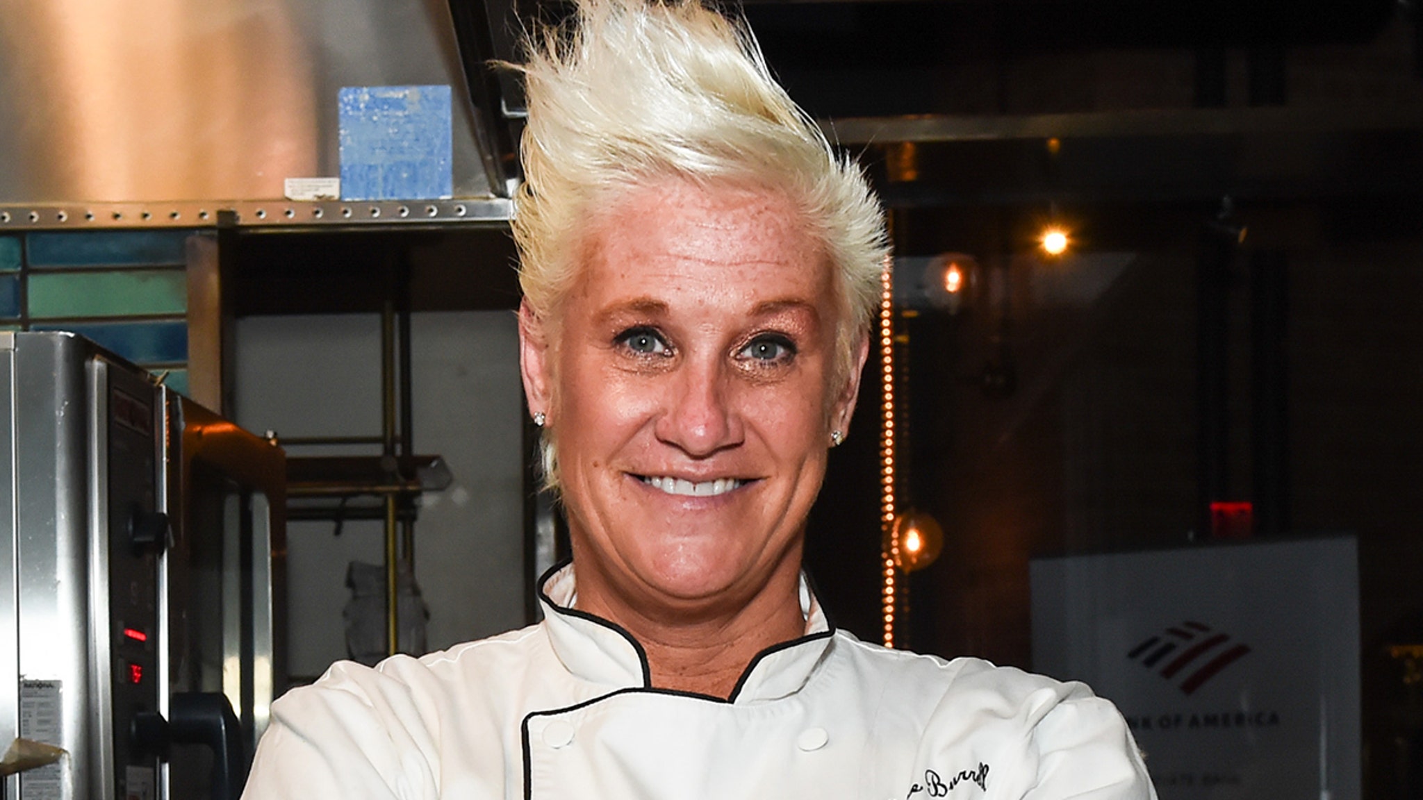 TMZ's tweet card. "Food Network" celebrity chef Anne Burrell took her own life ... TMZ has confirmed.