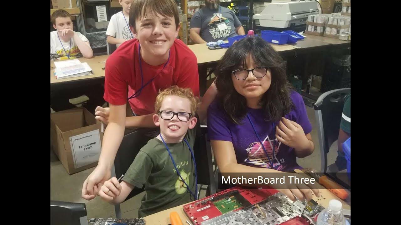 ComputerCorpsNV's tweet card. 2022 TechCamp Alpha at ComputerCorps