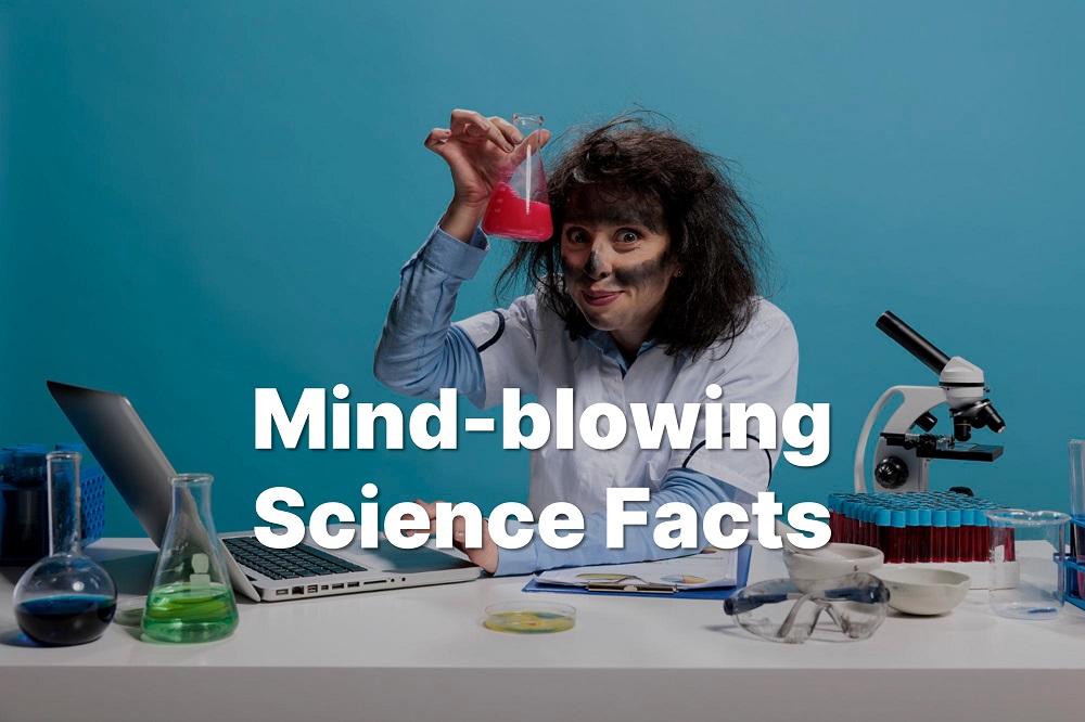 blistdotcc's tweet card. Interesting and weird science facts 🧪🔬
