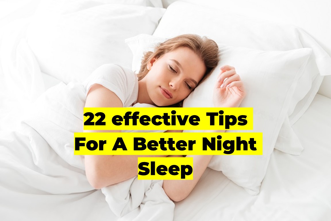 blistdotcc's tweet card. 22 Tips for better sleep 💤🛌🏾