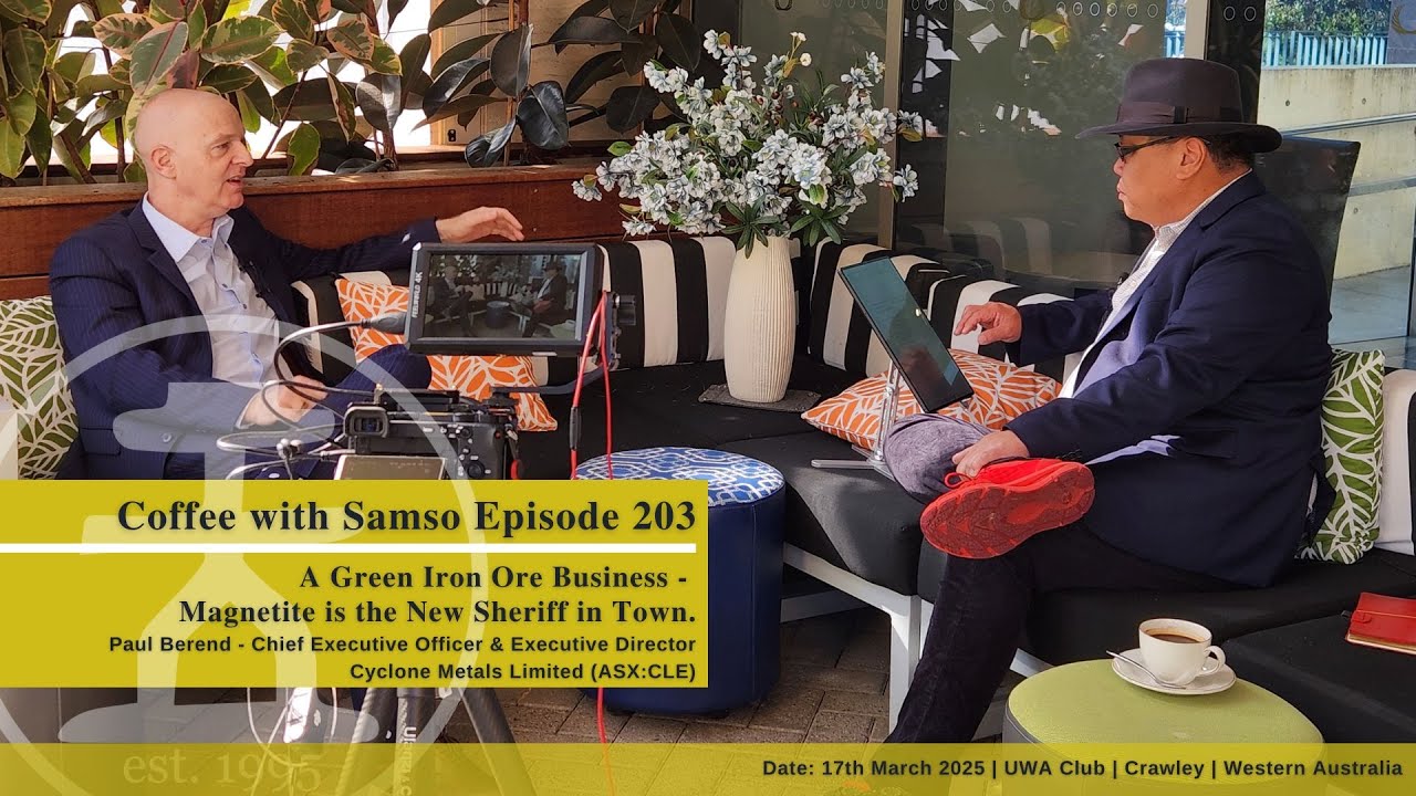 Samso_Insights's tweet card. A Green Iron Ore Business - Magnetite is the New Sheriff in Town -...