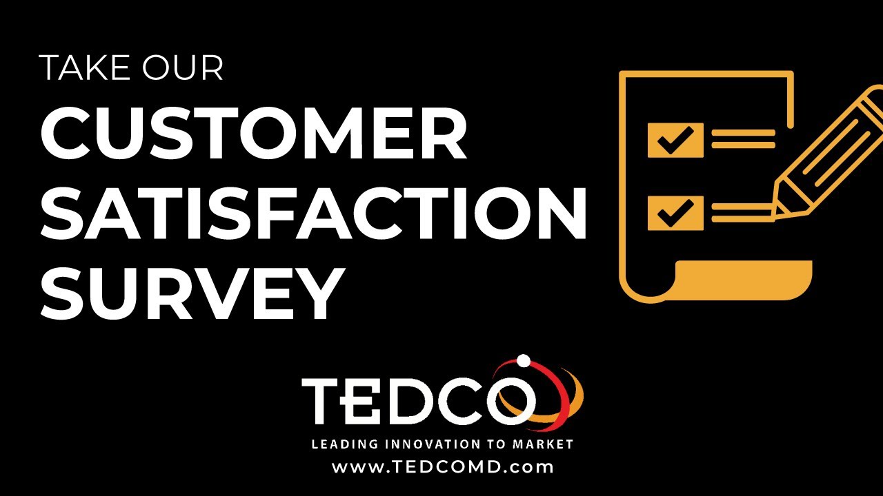 MDTEDCO's tweet card. TEDCO's Customer Satisfaction Survey