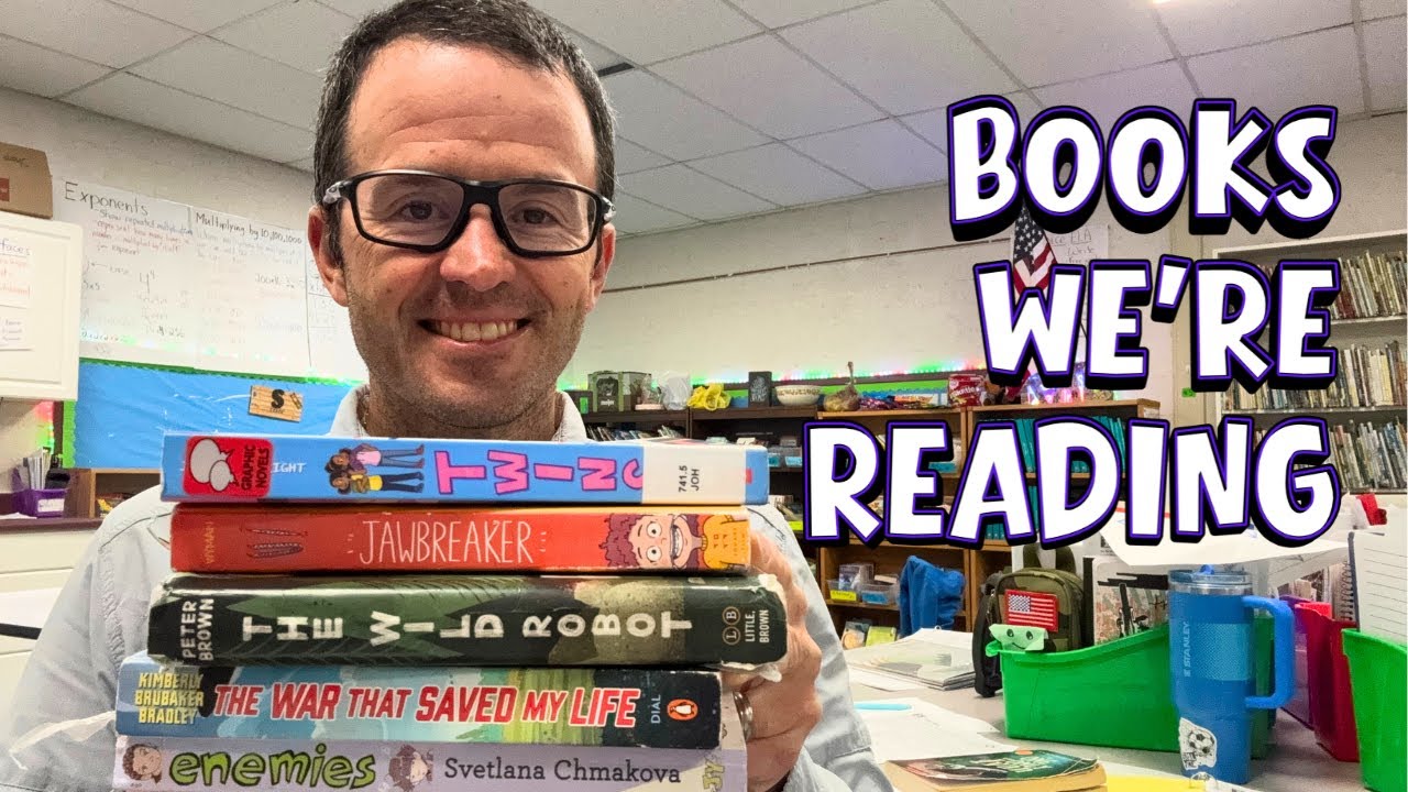 colbysharp's tweet card. Books My Fifth Graders Are Reading to End Quarter 1