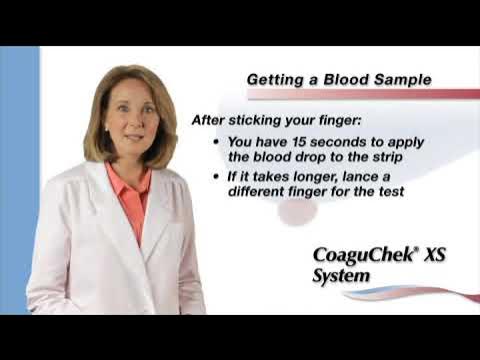 MichaelLBelcher's tweet card. HEALTH: (CoaguChek® XS system - Coagulation testing made easy - help...