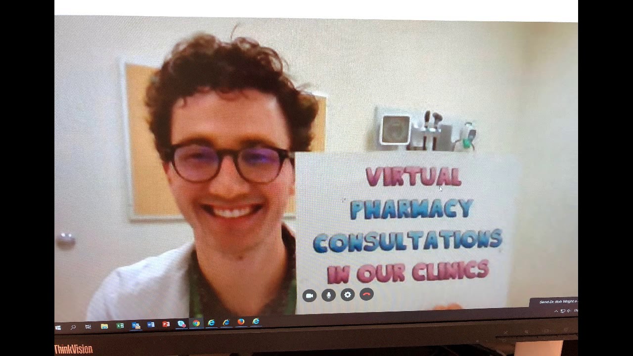 VHPharmSci's tweet card. Video message from VGH pharmacy
