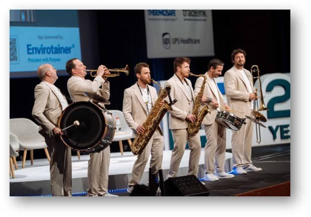 Pharmafocus's tweet card. In Lyon, France, over 2,200 life sciences supply chain professionals gathered for LogiPharma 2025, a leading conference dedicated to supply chain and