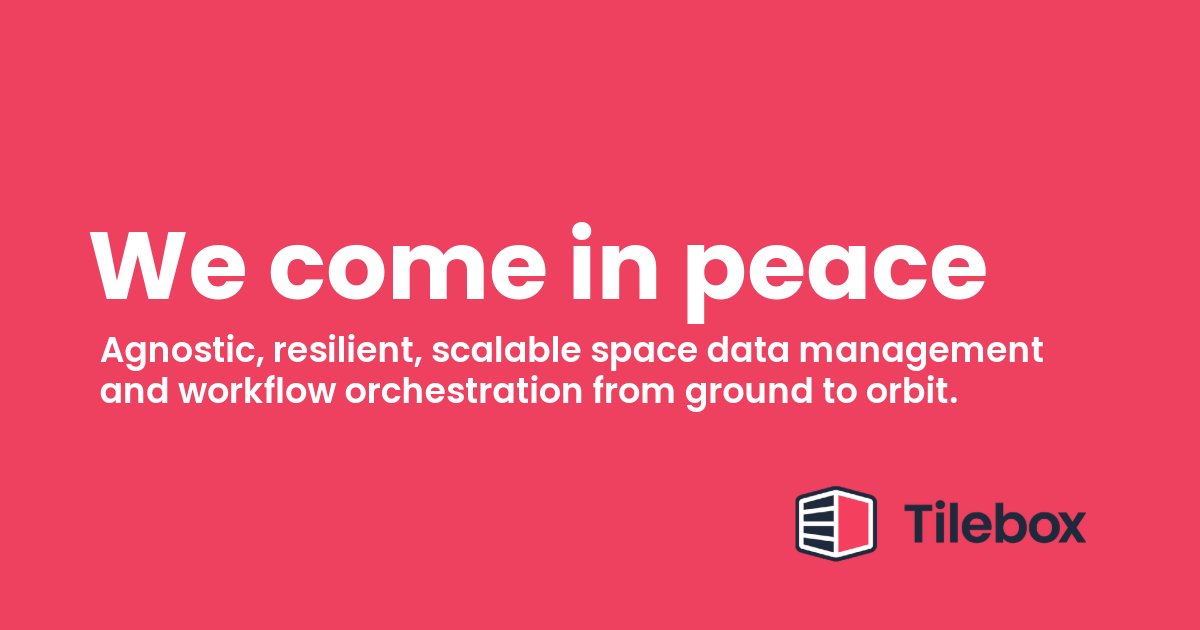 CompilerX_'s tweet card. Lightweight space data management and workflow orchestration software that works across environments.