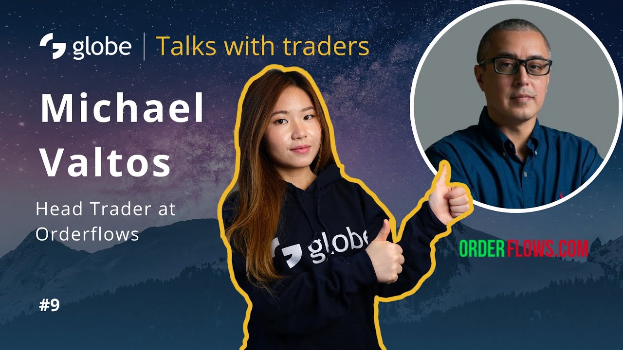 globedx's tweet card. globe | Talks with traders #9 - Orderflows, Michael Valtos