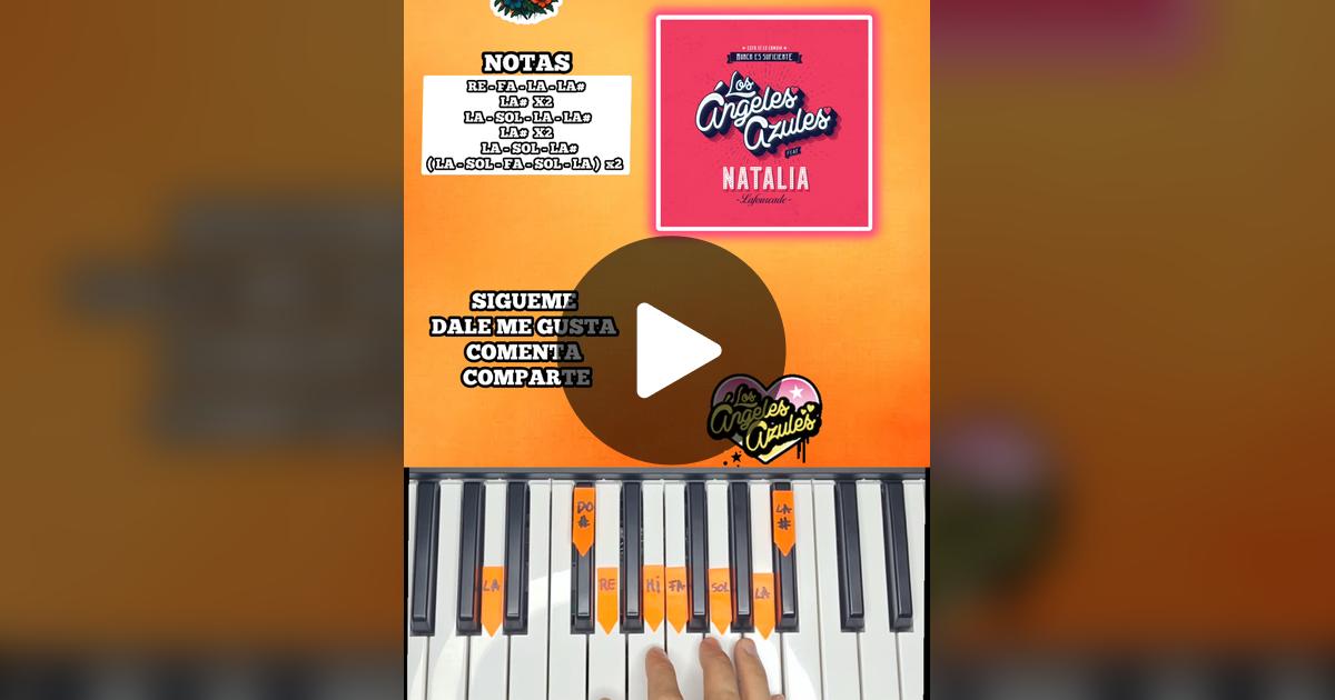 Felope01's tweet card. 469 me gusta, 11 comentarios. "Nunca es Suficiente de Los Angeles Azules y Natalia Lafourcade🎹tutorial de Piano"