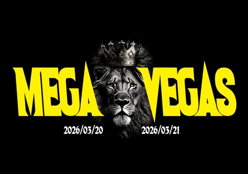 MEGAVEGAS_KOBE's tweet card. 神戸の神戸ワールド記念ホールで行われるMEGA VEGAS 2026のチケット情報ページです。日程、会場情報や料金を確認し、MEGA VEGAS 2026のチケットを簡単にオンライン予約・購入できます。