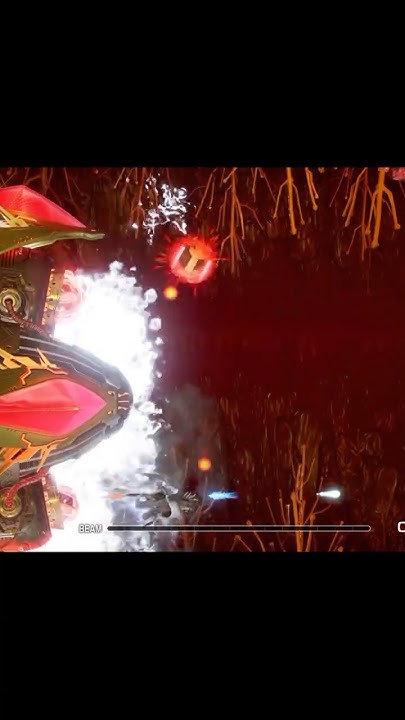 PileaGames's tweet card. オレンジボール回避特訓【R-TYPE FINAL 3】