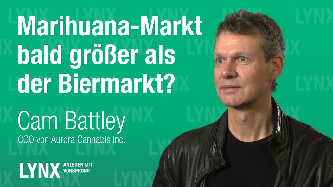 goescom's tweet card. Marihuana-Markt bald größer als der Biermarkt? Interview mit Aurora...