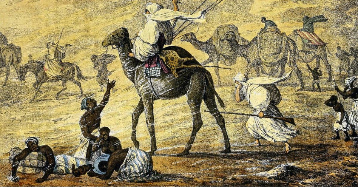 SherminAmiri's tweet card. Slavernij in de islamitische wereld