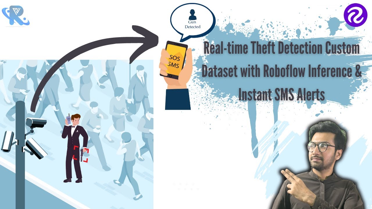 Noorkhokhar10's tweet card. Real-time Theft Detection: Custom Dataset with Roboflow Inference &...