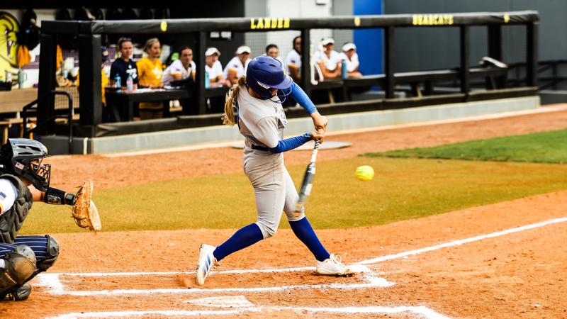 Lander_Softball's tweet card. ST. AUGUSTINE, Fla. - The Lander softball team extended its win streak to five games Saturday, sweeping a Peach Belt Conference doubleheader against Flagler to clinch the three-game road series at...